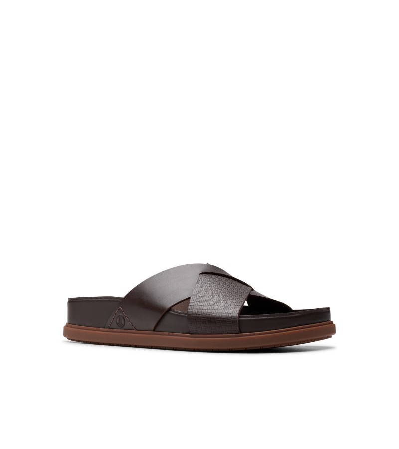 Clarks - Torford Cross Brown Leather