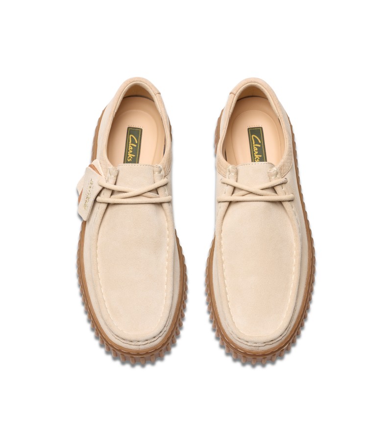 Clarks - Torhill Lo Ecru Suede