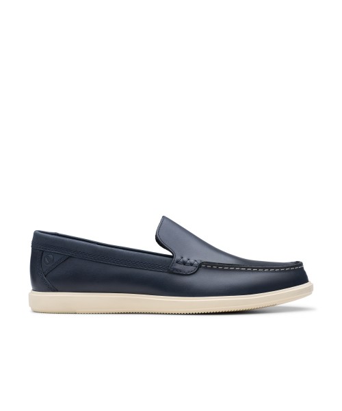 Clarks - Bratton Loafer Navy Leather Clarks - Bratton Loafer Navy Leather