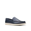 Clarks - Bratton Loafer Navy Leather
