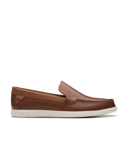 Clarks - Bratton Loafer Dark Tan Leather Clarks - Bratton Loafer Dark Tan Leather