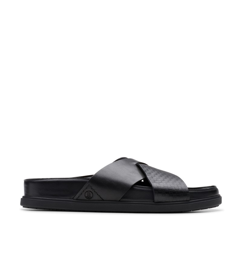 Clarks - Torford Cross Black Leather