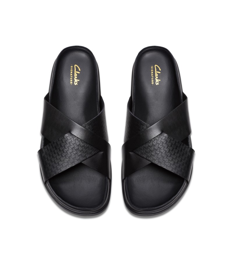 Clarks - Torford Cross Black Leather