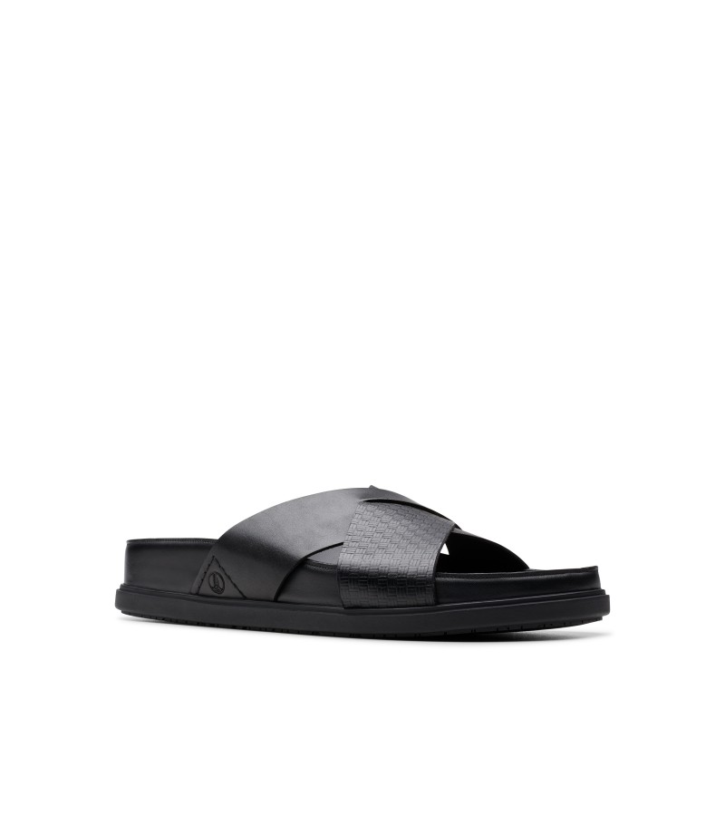 Clarks - Torford Cross Black Leather