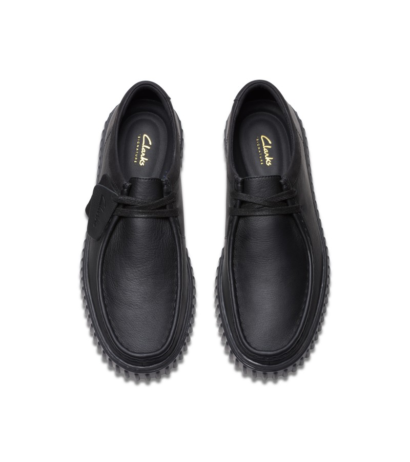 Clarks - Torhill Lo Black Leather
