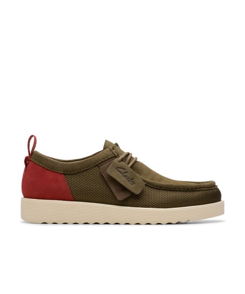 Clarks - WallabeeFTR2Lo Olive Combi Clarks - WallabeeFTR2Lo Olive Combi