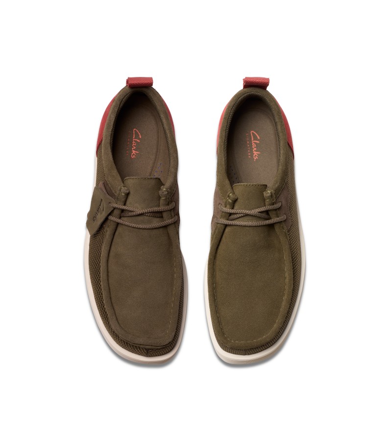 Clarks - WallabeeFTR2Lo Olive Combi