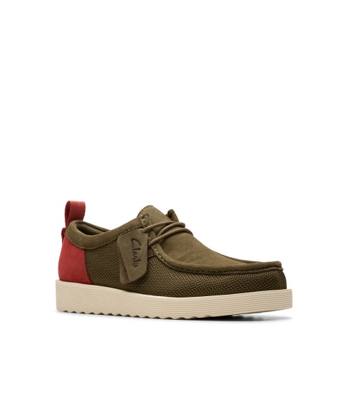 Clarks - WallabeeFTR2Lo Olive Combi Clarks - WallabeeFTR2Lo Olive Combi