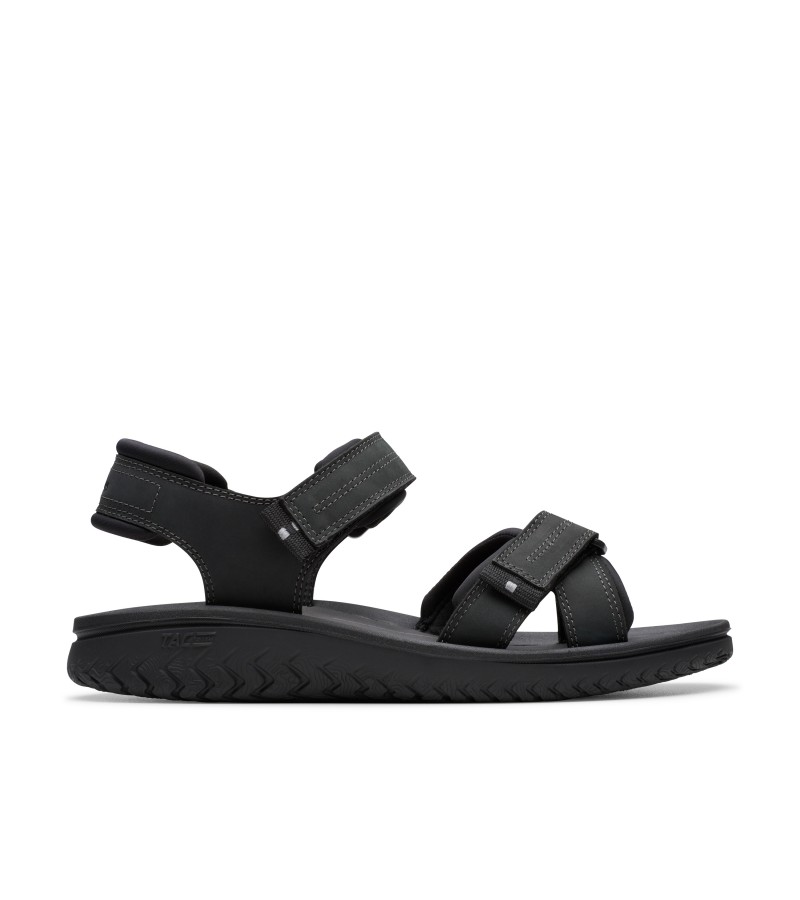 Clarks - Wesley Shore Black Leather