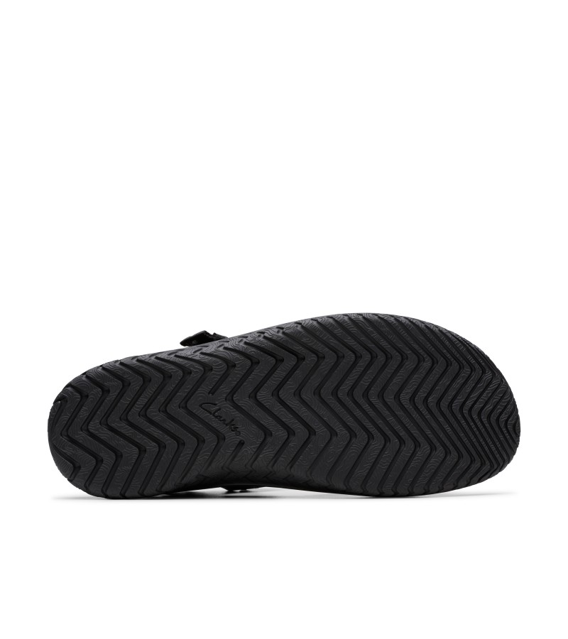 Clarks - Wesley Shore Black Leather