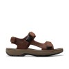 Clarks - Saltway Edge Dark Brown Leather