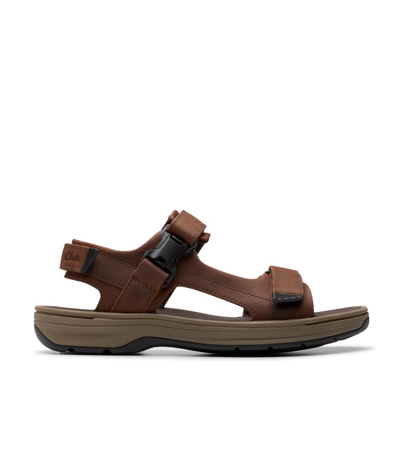 Clarks - Saltway Edge Dark Brown Leather