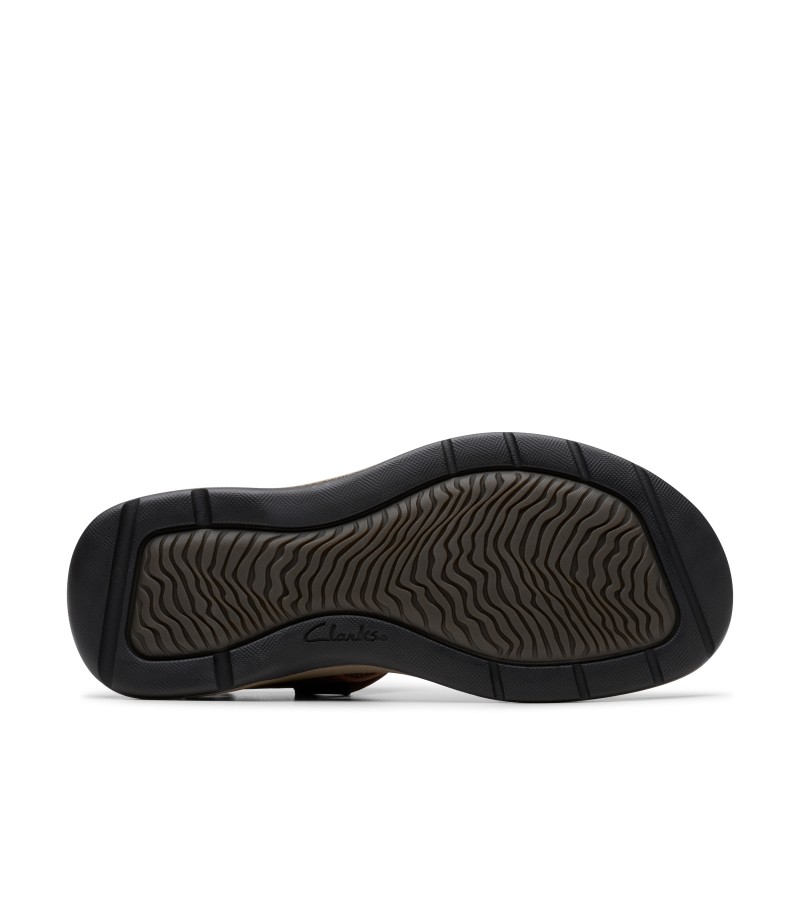 Clarks - Saltway Edge Dark Brown Leather