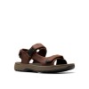 Clarks - Saltway Edge Dark Brown Leather