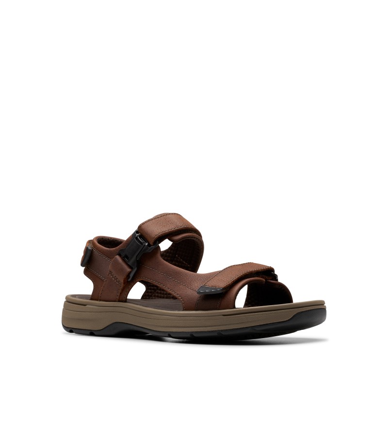 Clarks - Saltway Edge Dark Brown Leather