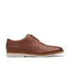 Clarks - AtticusLT Lace Dark Tan Leather