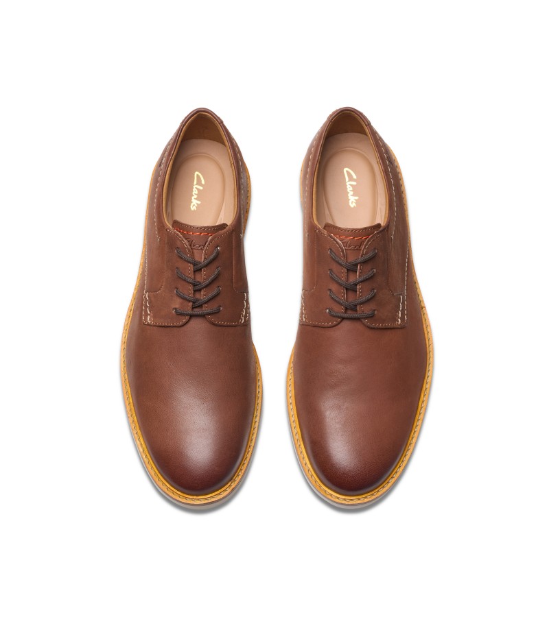 Clarks - AtticusLT Lace Dark Tan Leather