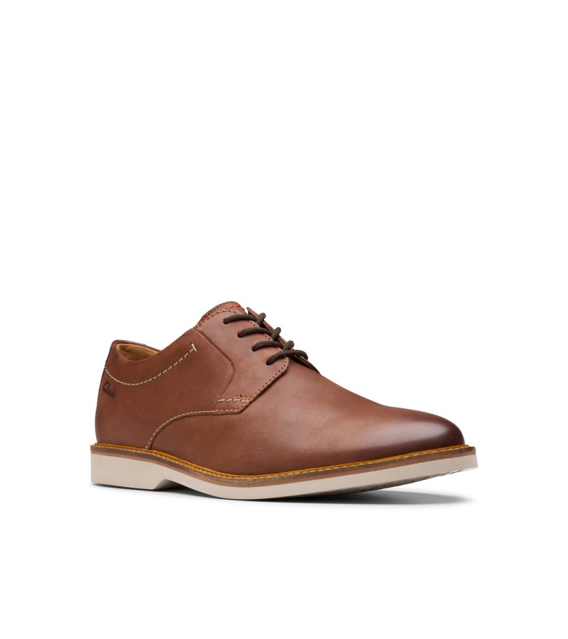Clarks - AtticusLT Lace Dark Tan Leather