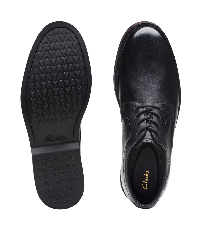 Clarks - AtticusLT Lace Black Leather