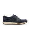 Clarks - Sailview Lace Navy Nubuck
