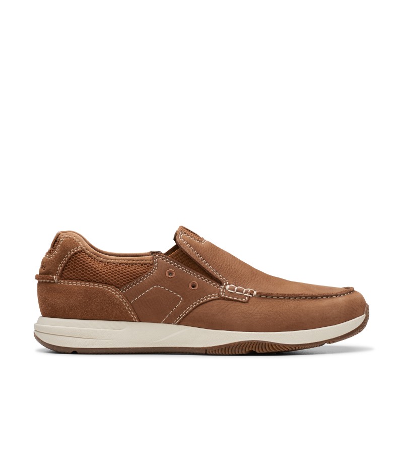 Clarks - Sailview Step Light Tan Nubuck