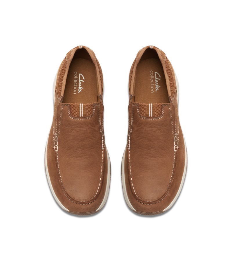 Clarks - Sailview Step Light Tan Nubuck