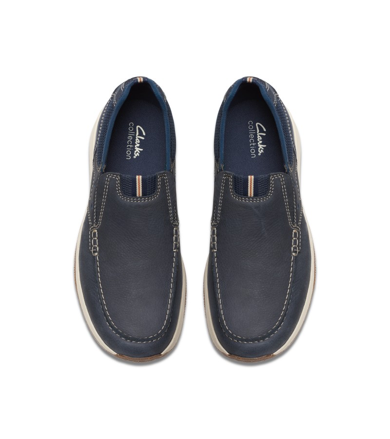Clarks - Sailview Step Navy Nubuck