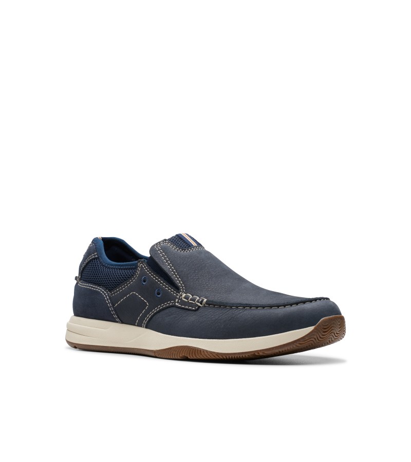 Clarks - Sailview Step Navy Nubuck