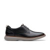 Clarks - Brantin Plain Black Leather