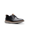 Clarks - Brantin Plain Black Leather