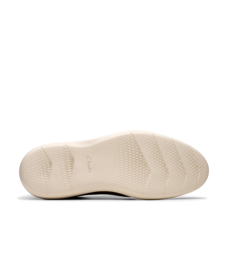 Clarks - Brantin Plain Dark Tan Leather