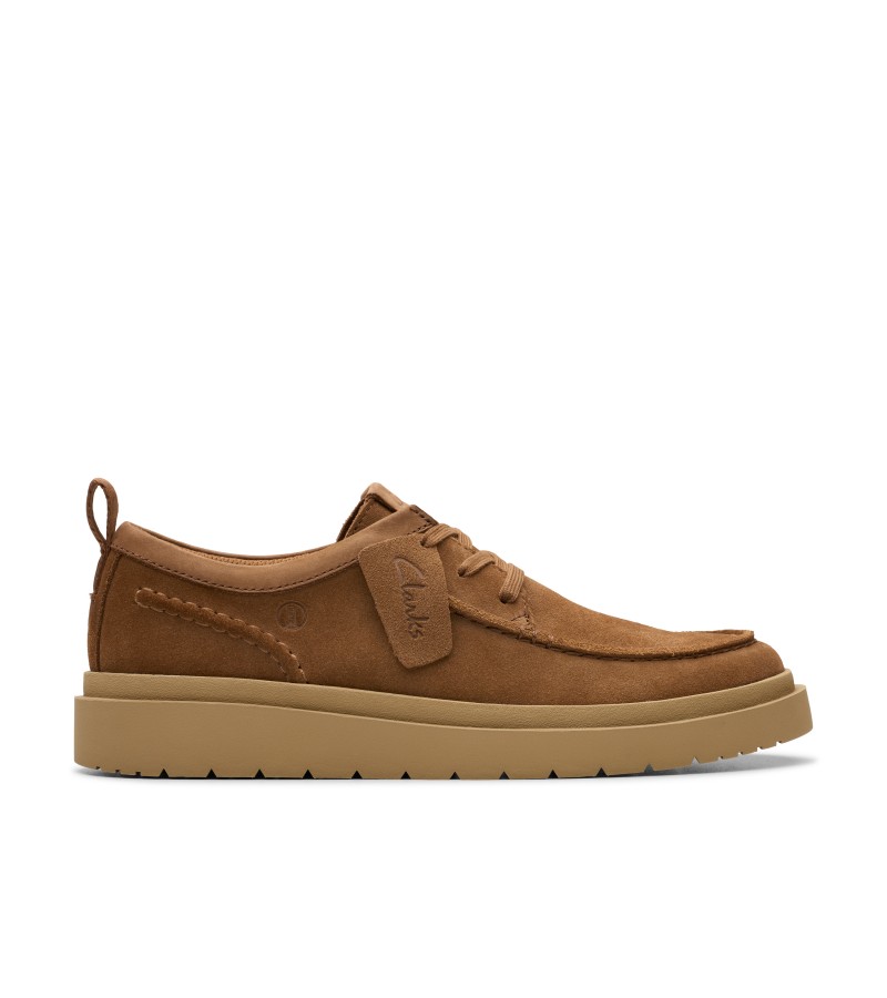 Clarks - Polden Moc Cola Suede