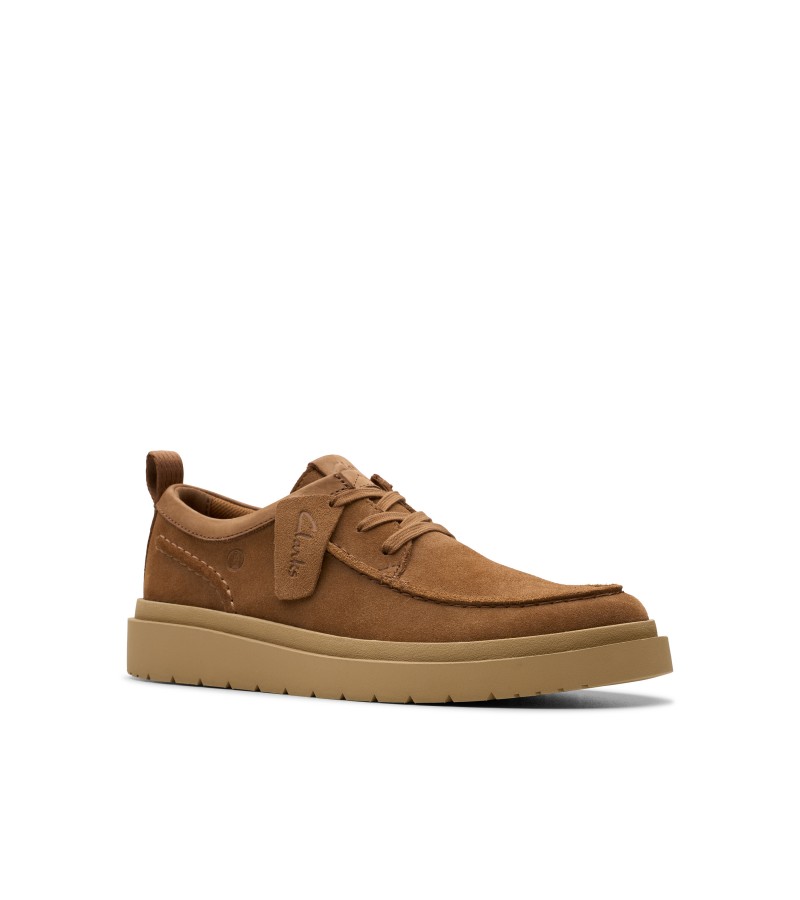 Clarks - Polden Moc Cola Suede