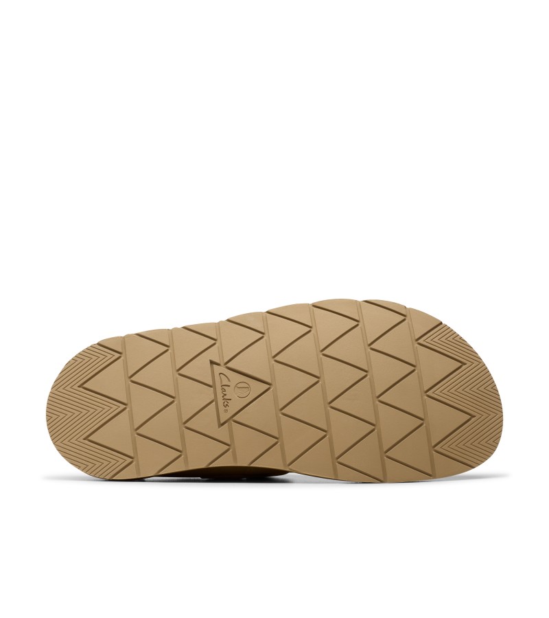 Clarks - Solsbury Mule Dark Sand Suede