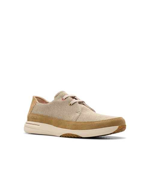 Clarks - Easeway Lace Sand Combi