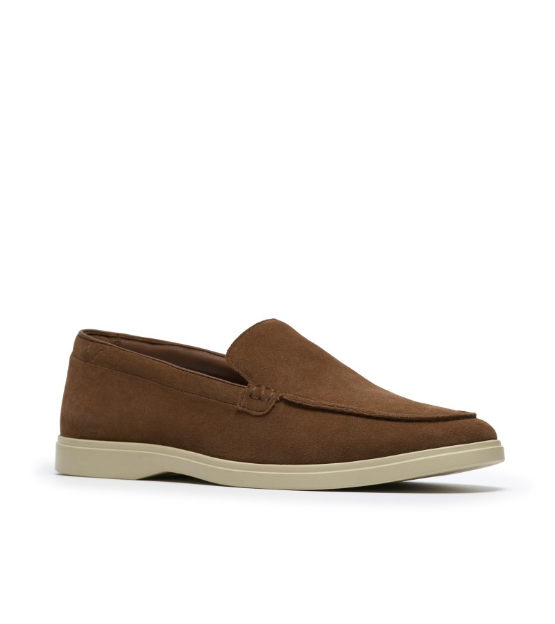 Clarks - Torford Easy Cola Suede