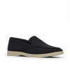 Clarks - Torford Easy Navy Suede