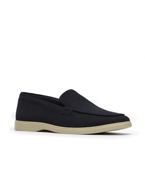 Clarks - Torford Easy Navy Suede