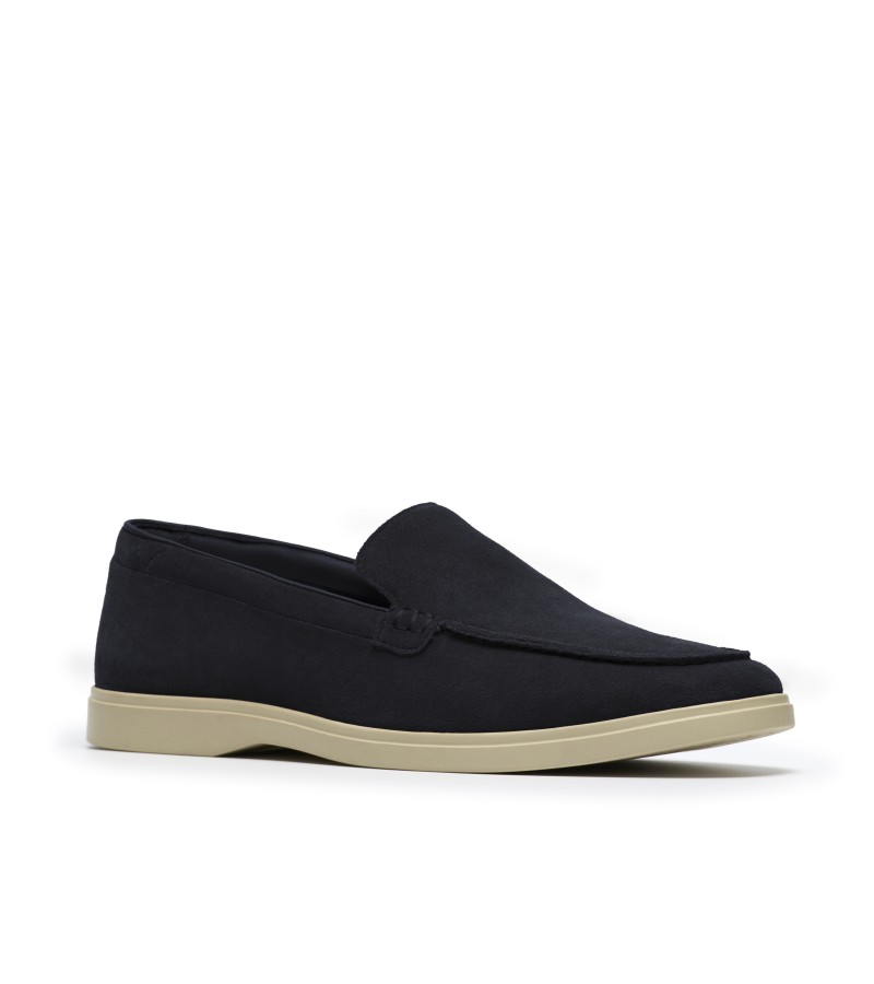 Clarks - Torford Easy Navy Suede