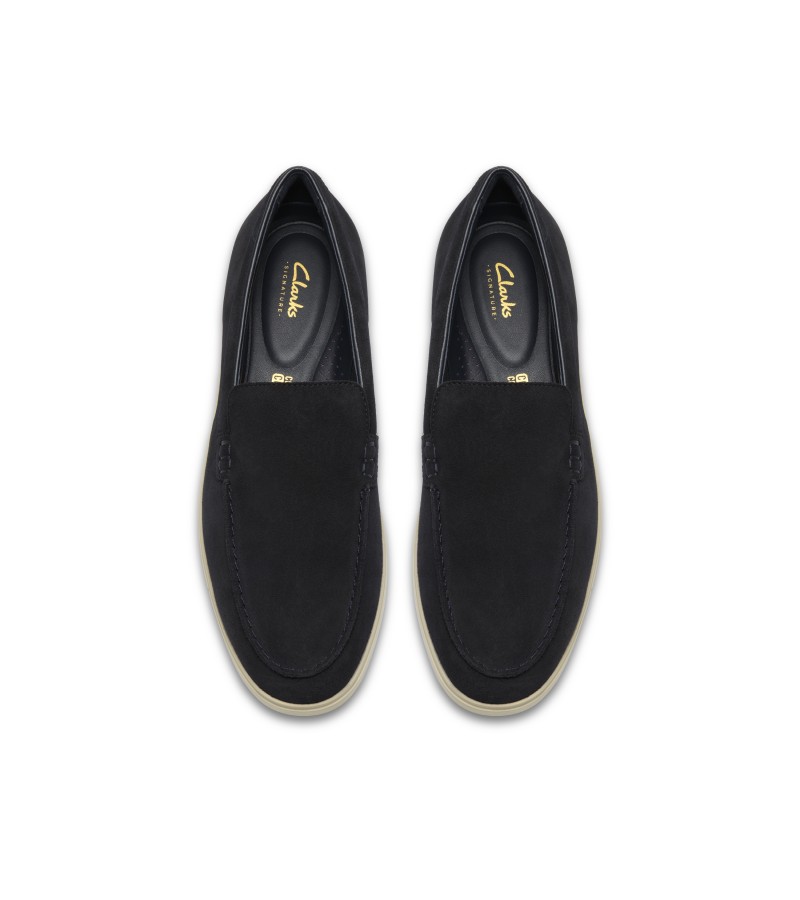 Clarks - Torford Easy Navy Suede