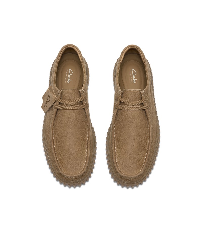 Clarks - Torhill Lo Dark Sand Leather Clarks - Torhill Lo Dark Sand Leather