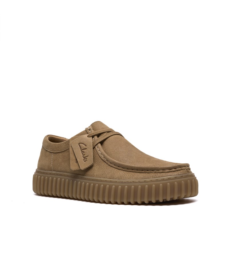 Clarks - Torhill Lo Dark Sand Leather Clarks - Torhill Lo Dark Sand Leather