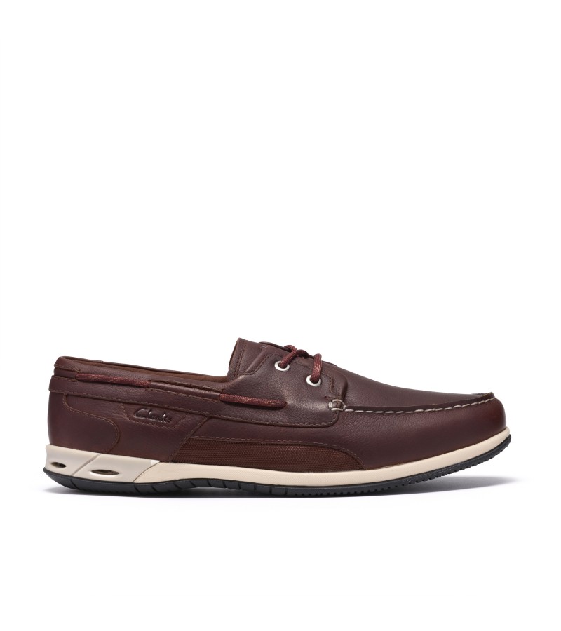 Clarks - Orson Sail Brown Leather