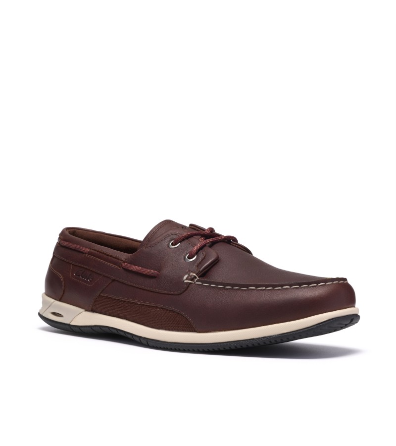Clarks - Orson Sail Brown Leather