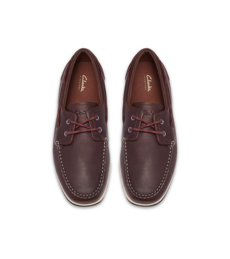 Clarks - Orson Sail Brown Leather