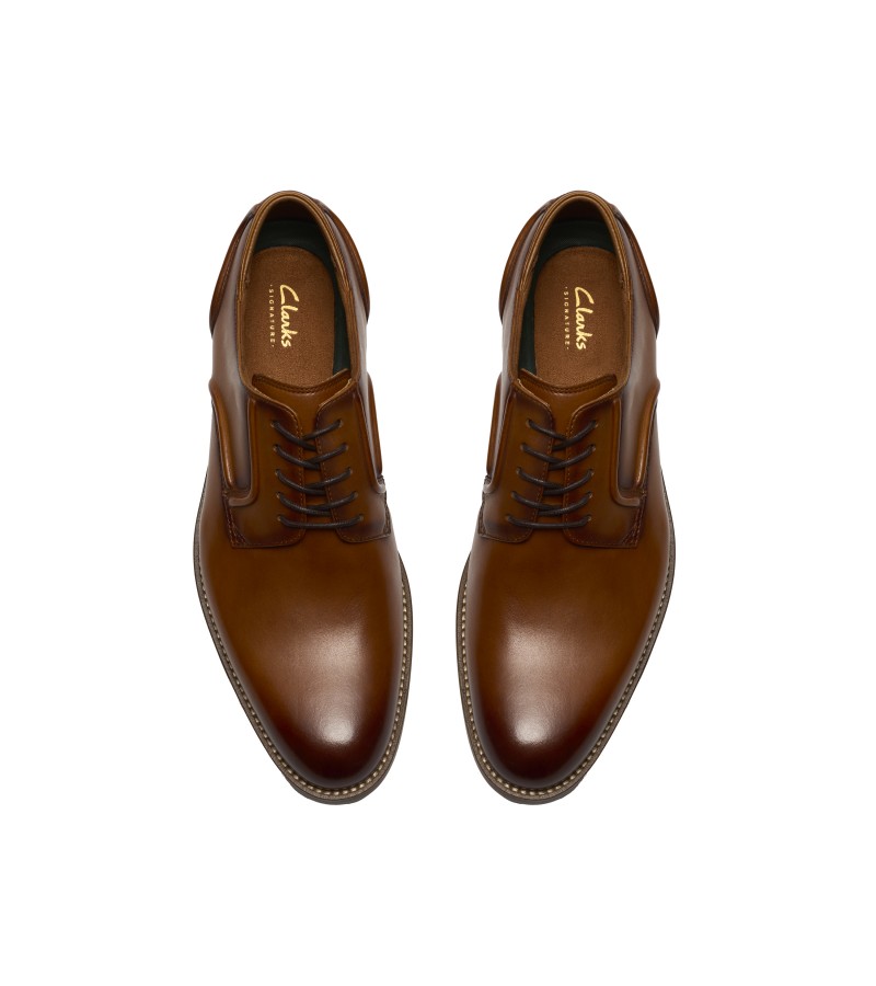 Clarks - CraftRemi Lace Tan Leather