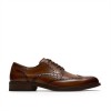 Clarks - CraftRemi Tip Tan Leather
