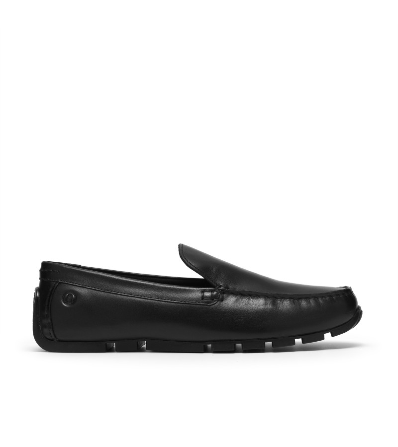 Clarks - Corsley Plain Black Leather