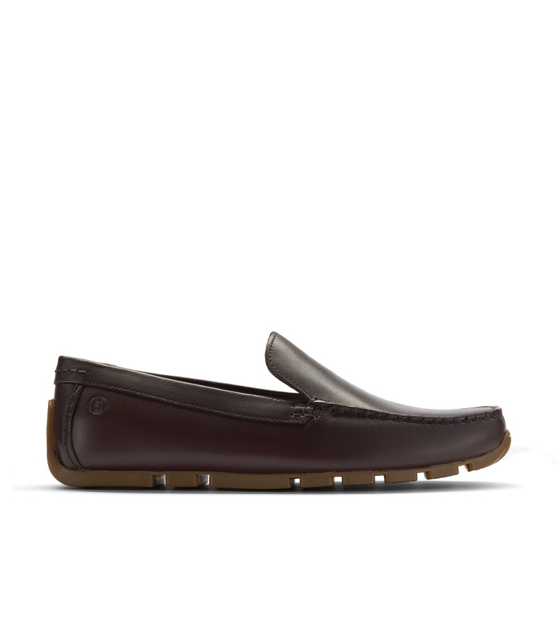 Clarks - Corsley Plain Dark Brown Leather