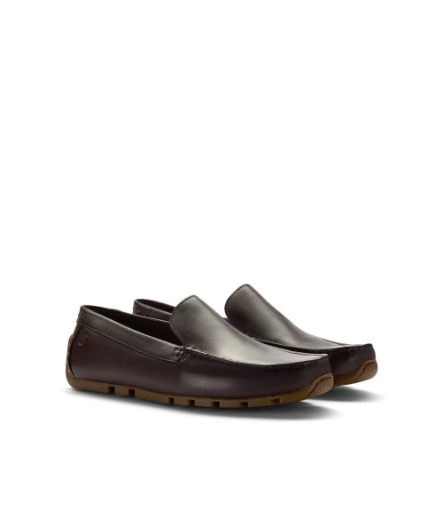 Clarks - Corsley Plain Dark Brown Leather